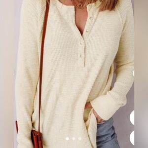 American eagle waffle Henley